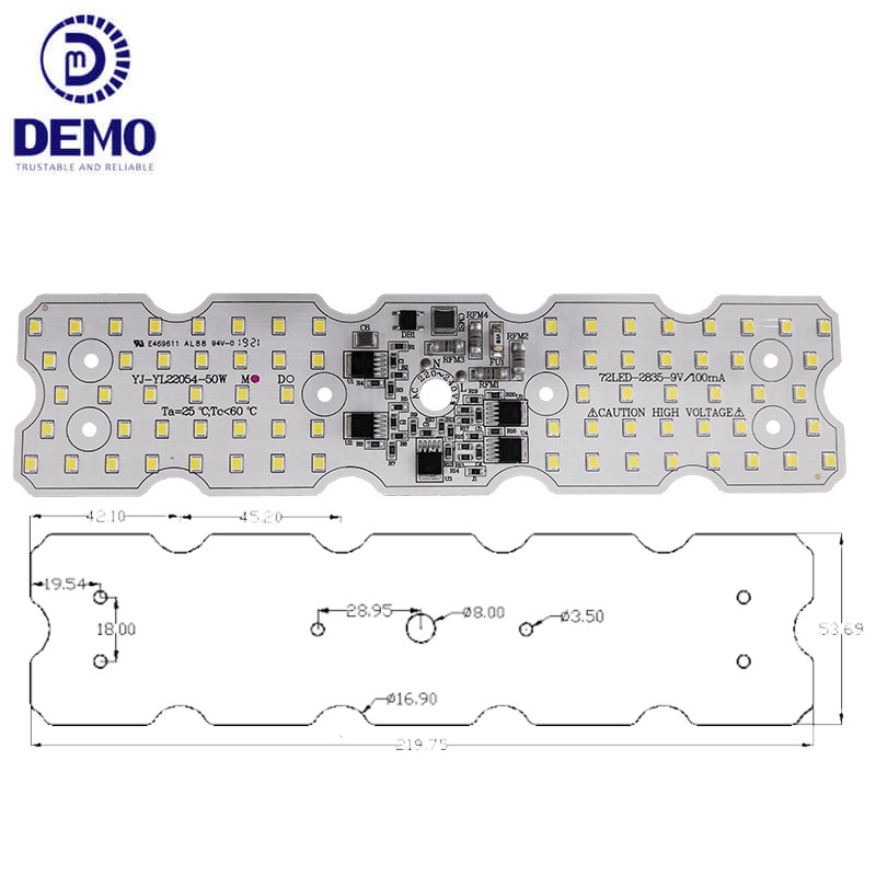 50W 220V DOB AC LED Module For LED Streetlights