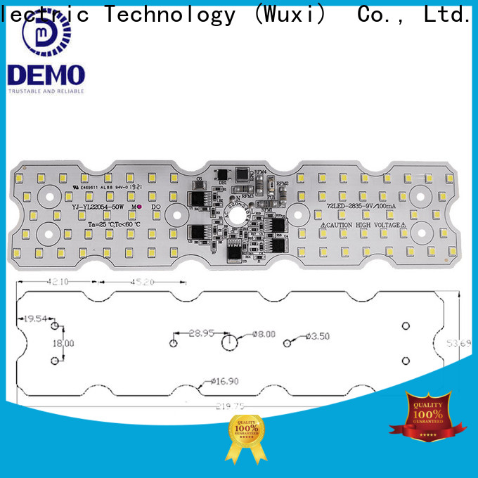 Demo workshop led modules factory types for Solar Street Lamp