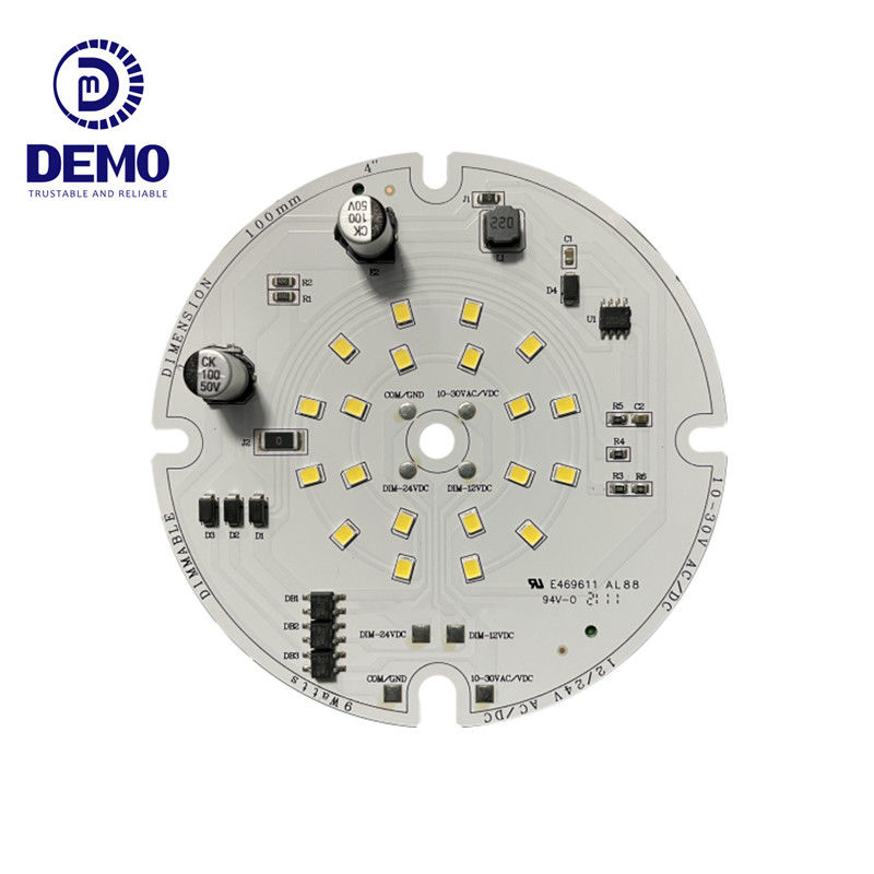 127lm/W 9W 10-30V 24V 12V AC/DC PWM Dimmable Dual Input Channel DOB Driverless LED Module for LED Bulblight and Downlight