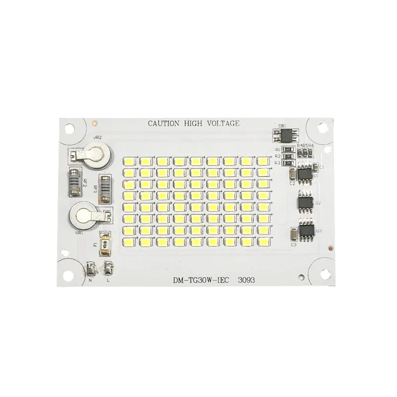 Factory Delivery 126LM/W 220V AC DOB SMD 30W Linear LED Module PCB Board for LED Floodlight
