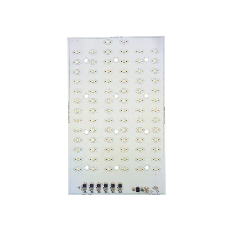 110 LM/W CE RoHs Certification AC 220V SMD 2835 LEDs DOB 55W LED Square PCB PCBA Linear Module for LED Streetlight