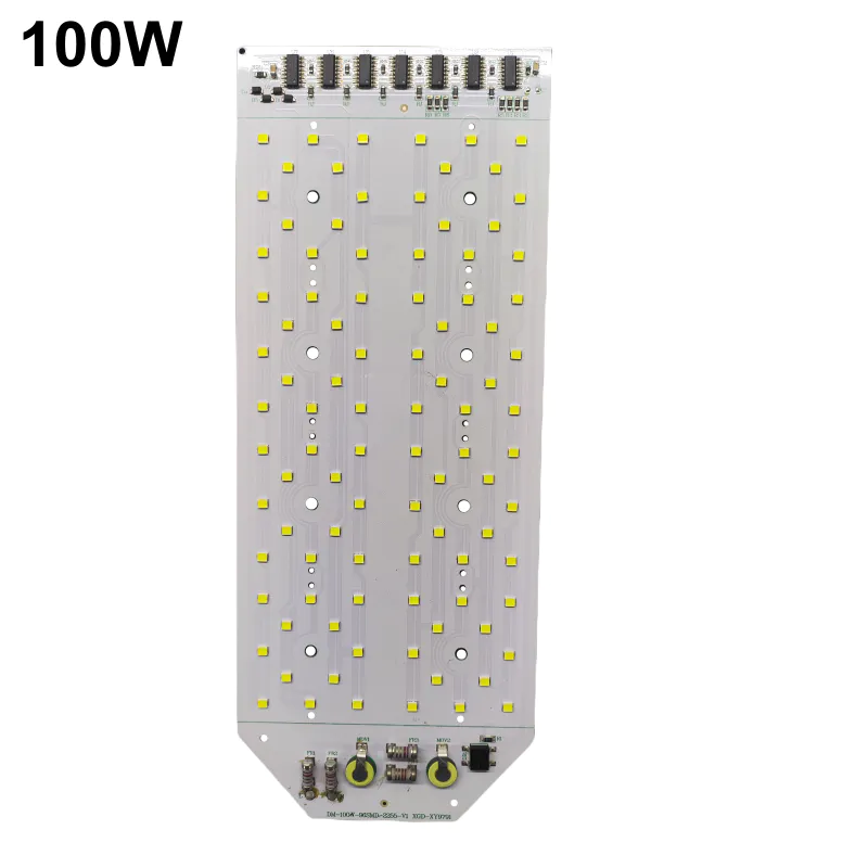 High PF 100W 230V 6400K Cool White 2835 SMD LED Board PCB PCBA LED DOB Lighting Modules for  LED Streetlight