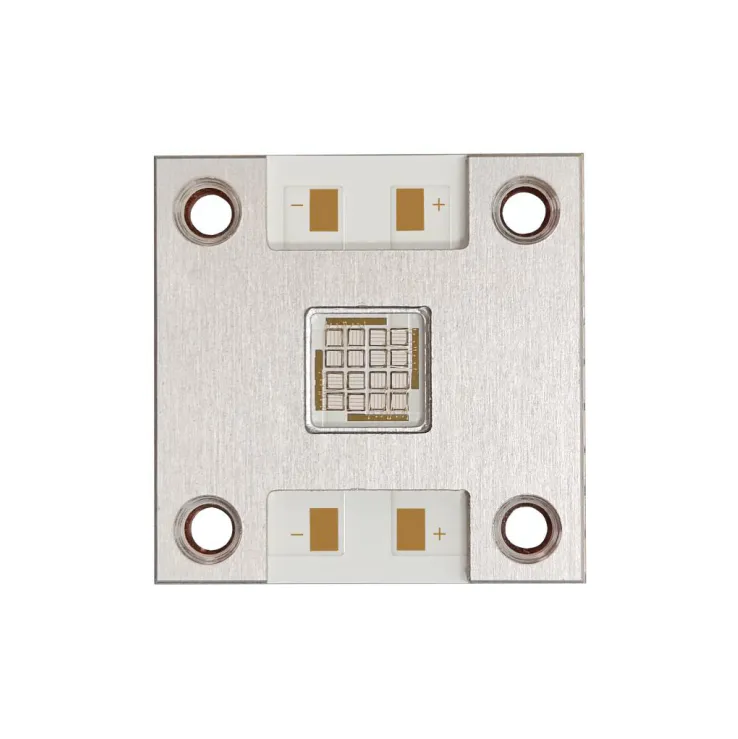 365nm 48W 14-16W/cm2 30x30mm LED UVA Chip Board COB UV Module For UV Inspection UV Curing