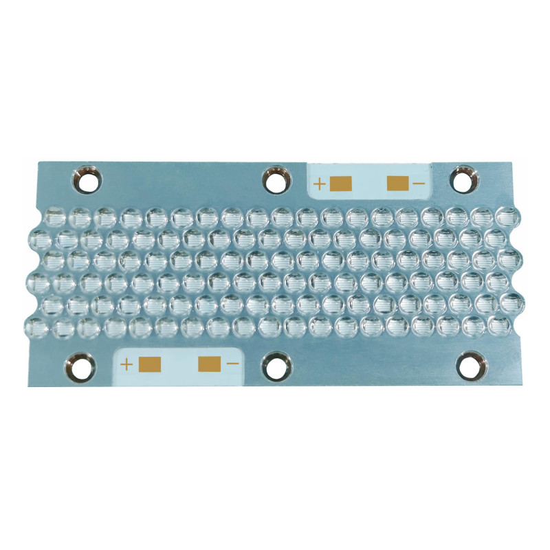 365nm 78*36mm 10-12W/cm² 30deg / 60deg SMD Copper Plate COB LED Module For Curing UV Inspection