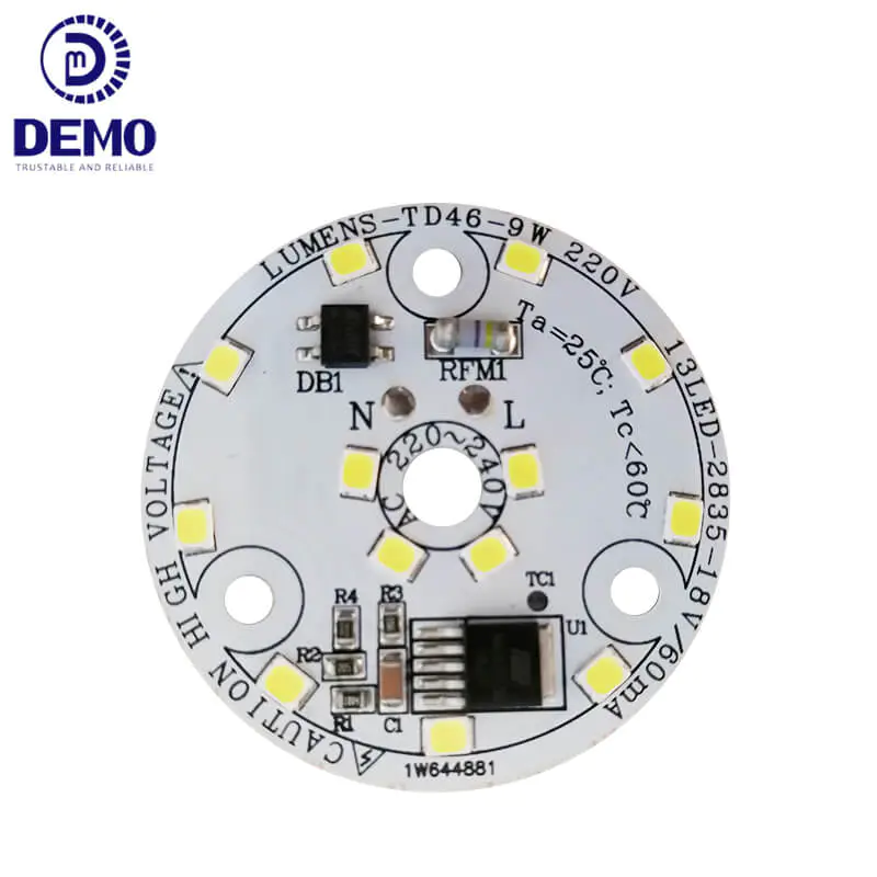 9W 220V DOB AC LED Module For Downlight