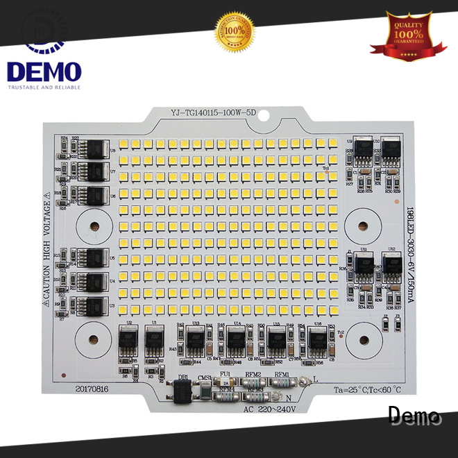 Demo streetlights led module design package for T-Bulb